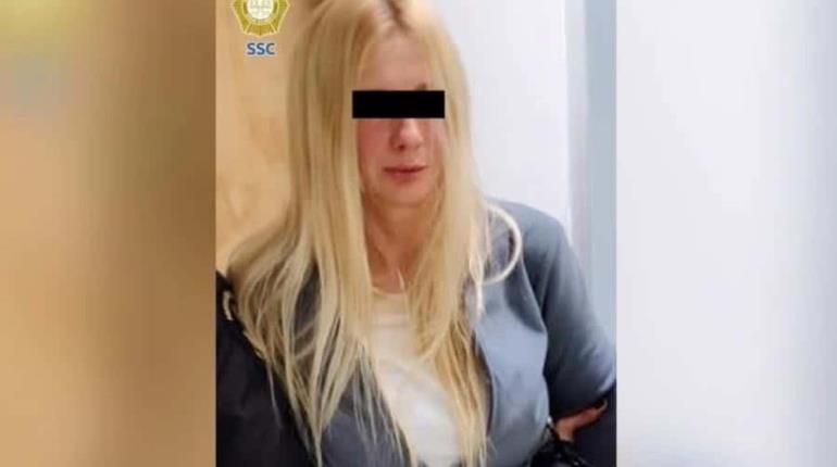 Aprehenden a rusa tras amenazar a su esposo con un machete en CDMX