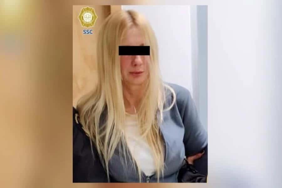 Aprehenden a rusa tras amenazar a su esposo con un machete en CDMX