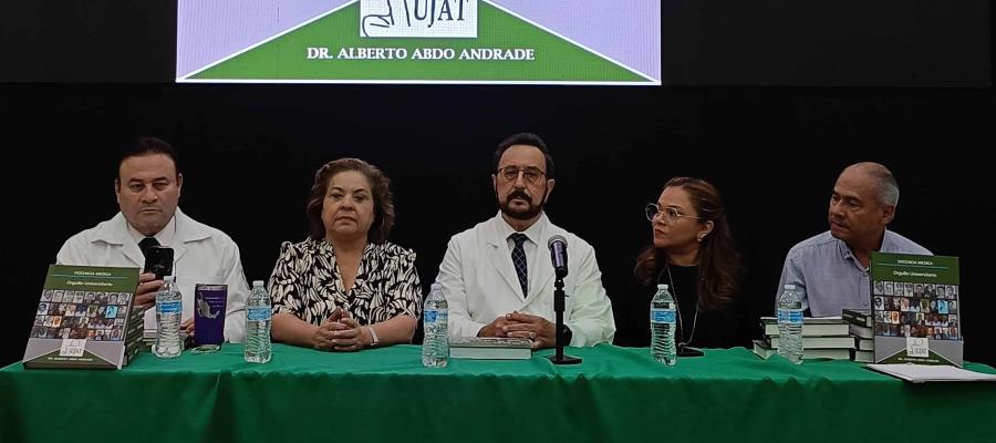 Alberto Abdo presenta su libro Docencia Médica Orgullo Universitario