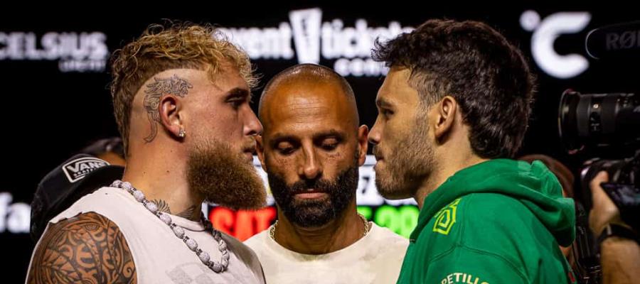 Jake Paul y Julio Cesar Chávez Jr. cumplen con el peso previo a su pelea