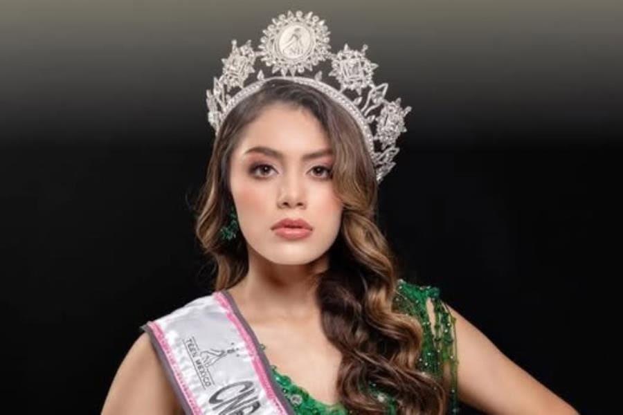 Tabasqueña gana el certamen Teen Universal Grand México