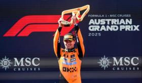 Lando Norris se consagra campeón del GP de Austria