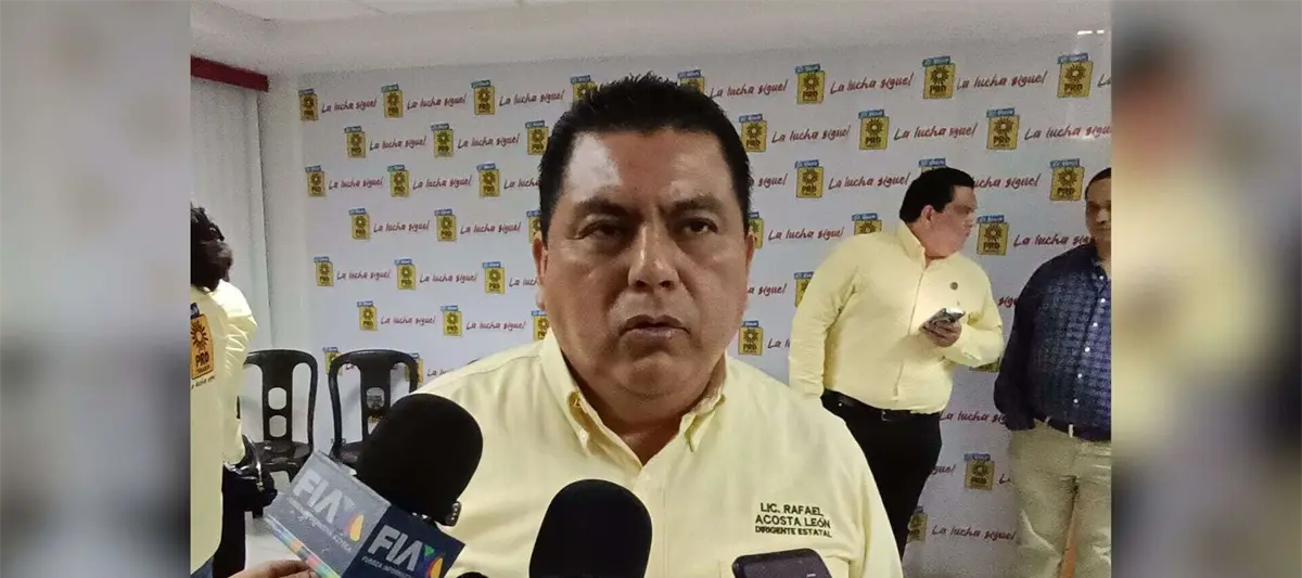 Tabasco en últimos lugares de inversión extranjera con sólo 20 mdp en seis meses lamenta Rafael Acosta