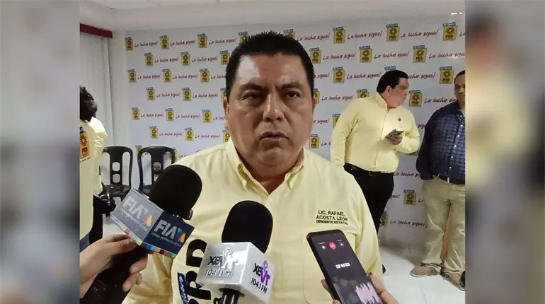 Tabasco en últimos lugares de inversión extranjera con sólo 20 mdp en seis meses lamenta Rafael Acosta