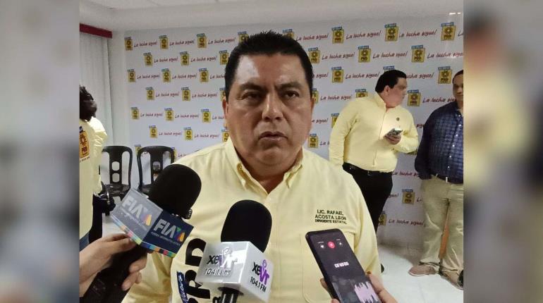 PRD acude a denunciar a Bracamonte, pero oficinas del IEPC están cerradas