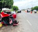 Motor de auto sale volando tras accidente en la Huimanguillo-Cárdenas