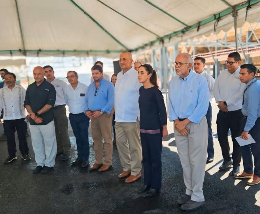 Supervisan Sheinbaum y Merino Aeropuerto Tepic-Riviera Nayarit Supervisan Sheinbaum y Merino Aeropuerto Tepic-Riviera Nayarit