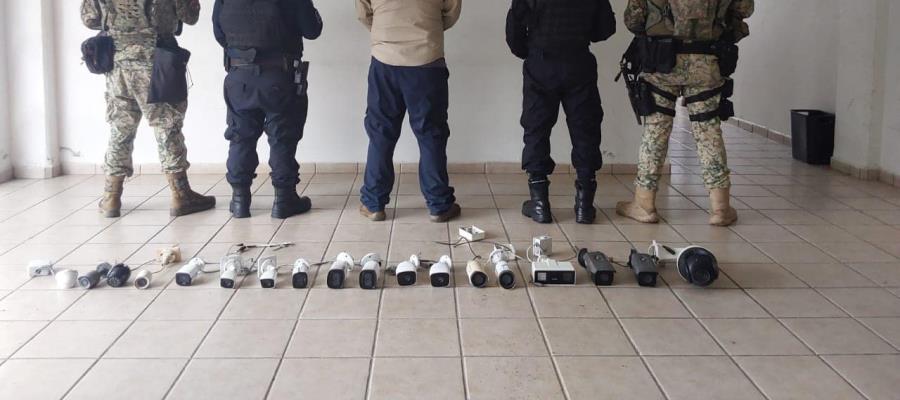 Desmantelan casi 100 cámaras clandestinas en 4 municipios de Tabasco
