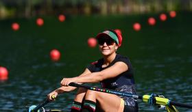 Kenia Lechuga gana oro en Copa del Mundo de Remo en Suiza
