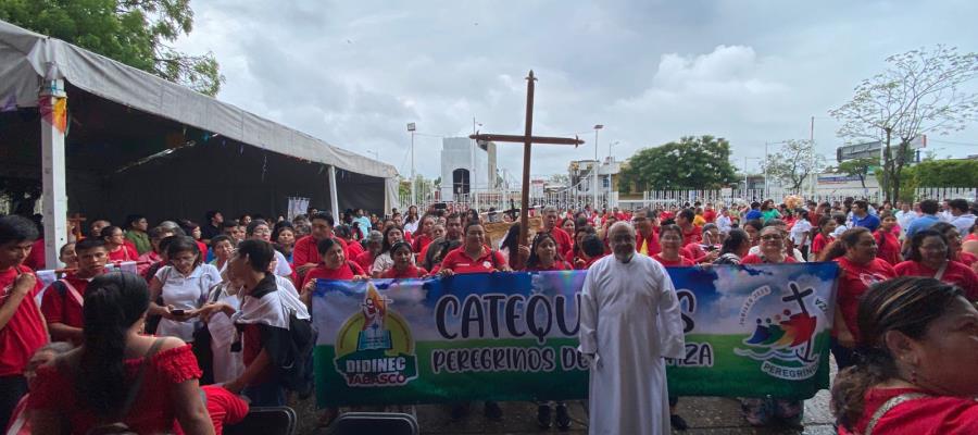 Cientos de catequistas celebran jubileo en la Catedral del Señor de Tabasco Cientos de catequistas celebran jubileo en la Catedral del Señor de Tabasco