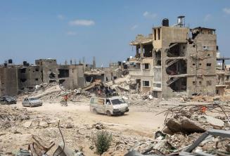 Mueren 63 palestinos tras ataques de Israel a Gaza