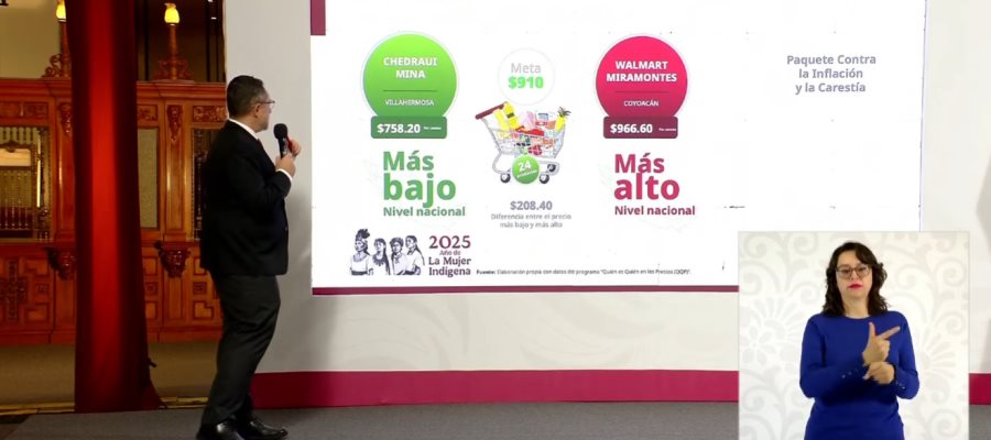 Destaca supermercado de Villahermosa por ofrecer la canasta básica más barata del país Destaca supermercado de Villahermosa por ofrecer la canasta básica más barata del país