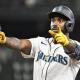 Randy Arozarena conecta su cuadrangular 100 en Grandes Ligas
