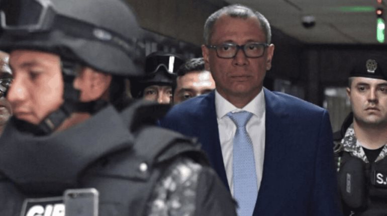 Dictan tercera sentencia contra el exvicepresidente ecuatoriano Jorge Glas