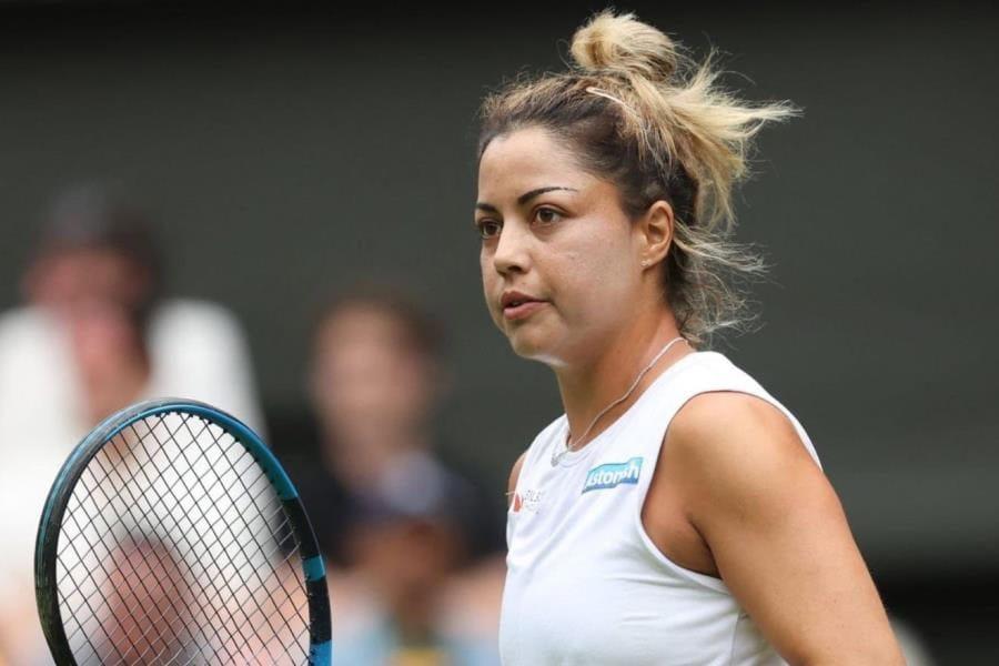Renata Zarazúa cae en singles de Wimbledon ante Andrea Anisimova