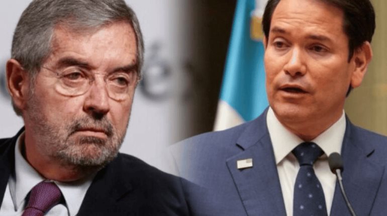 Canciller mexicano y Marco Rubio, sostienen llamada sobre seguridad, migración y comercio