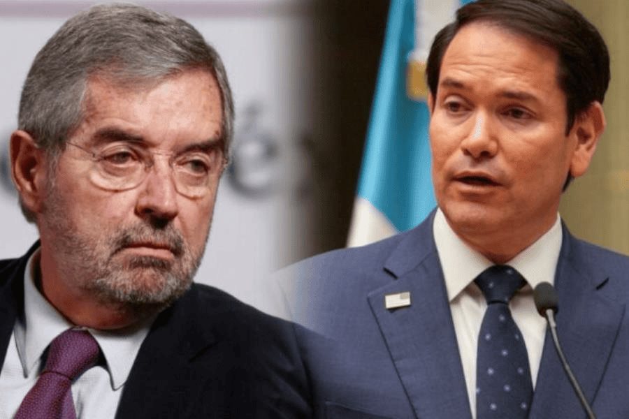 Canciller mexicano y Marco Rubio, sostienen llamada sobre seguridad, migración y comercio