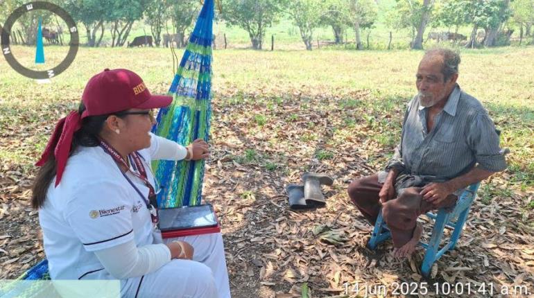 30 mil visitas por ´Salud Casa por Casa´, reporta delegación de Bienestar Tabasco