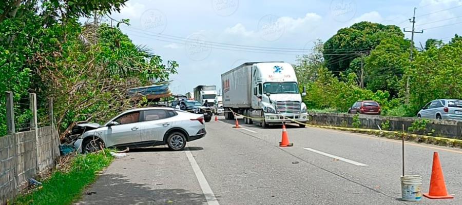 2 niños muertos y 2 heridos deja accidente en la Villahermosa-Frontera 2 niños muertos y 2 heridos deja accidente en la Villahermosa-Frontera