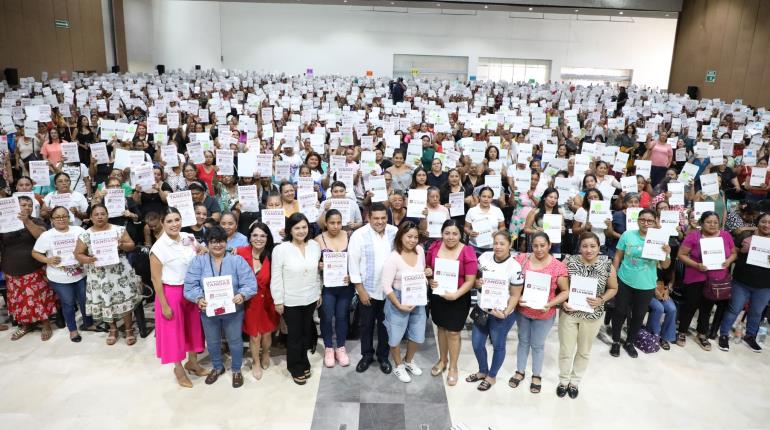 Gobierno concluye primera etapa del programa tandas para la mujer con 10 mil beneficiadas