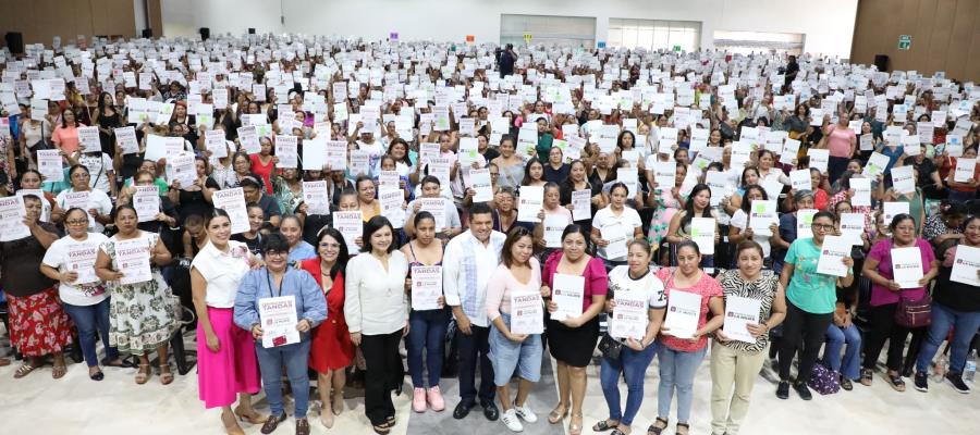 Gobierno concluye primera etapa del programa tandas para la mujer con 10 mil beneficiadas Gobierno concluye primera etapa del programa tandas para la mujer con 10 mil beneficiadas