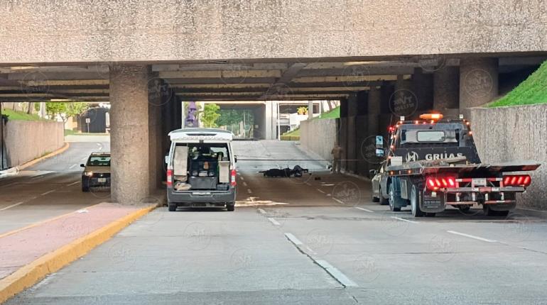 Muere joven en accidente de moto en Paseo Tabasco