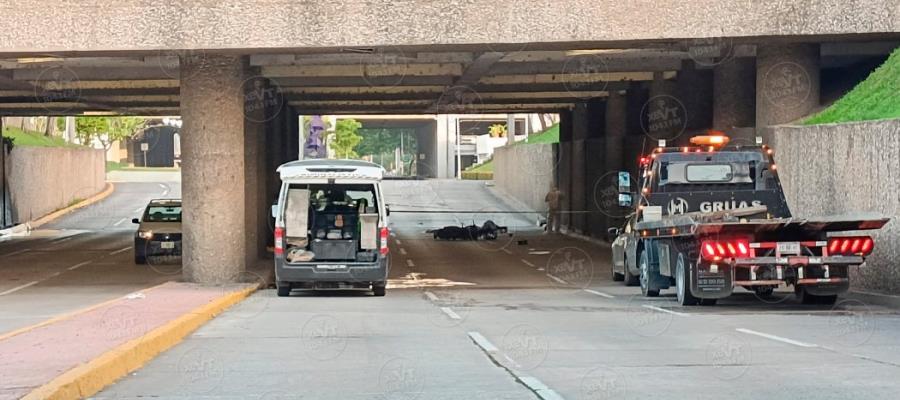 Muere joven en accidente de moto en Paseo Tabasco Muere joven en accidente de moto en Paseo Tabasco