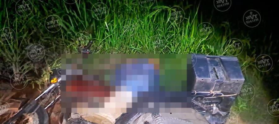 Ejecutan a tiros a campesino en ranchería de Cunduacán Ejecutan a tiros a campesino en ranchería de Cunduacán