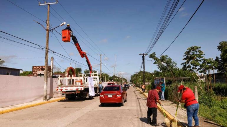 Osuna da banderazo al programa Brigadas para tu Comunidad en Villa Macultepec