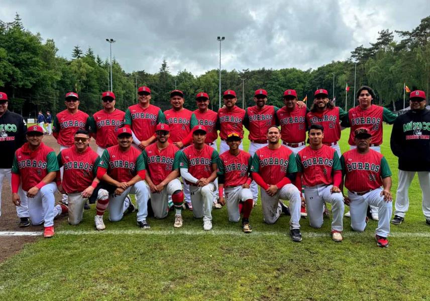 ´Burros Team México´ y sus jugadores tabasqueños se coronan campeones del softbol en Holanda