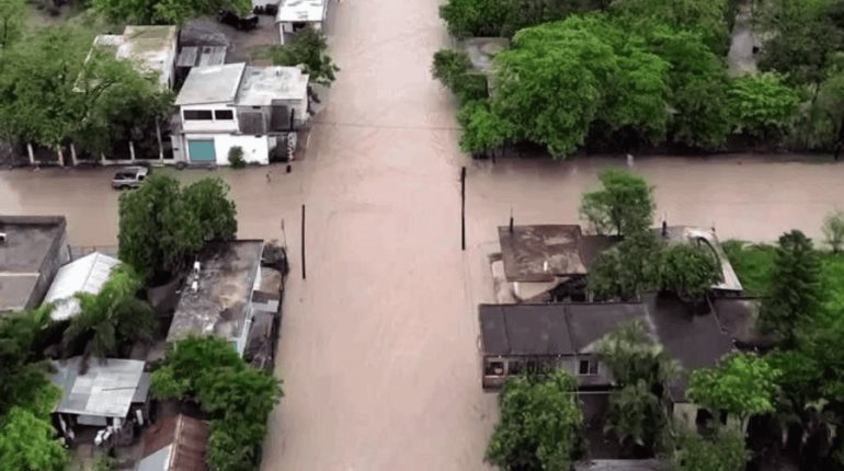 Alistan evacuaciones ante desborde de ríos, tras paso de Barry en Tamaulipas
