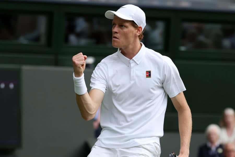Jannik Sinner se clasifica a la tercera ronda de Wimbledon Jannik Sinner se clasifica a la tercera ronda de Wimbledon