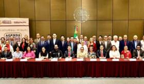 Rosa Icela revisa la Agenda Nacional de Derechos Humanos con los secretarios de Gobierno del país