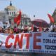 CNTE retoma movilizaciones en la CDMX
