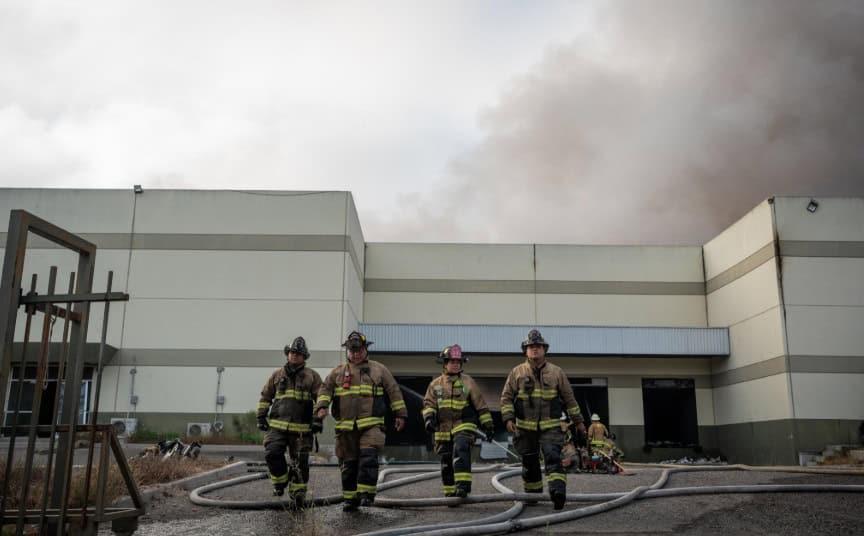 Se quema almac&eacute;n de la Secretar&iacute;a de Salud con productos m&eacute;dicos en BC
