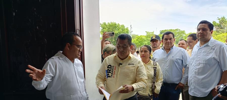 Rechaza gobierno estatal atender solicitud del PRD Tabasco para mesa de diálogo por resistencia civil Rechaza gobierno estatal atender solicitud del PRD Tabasco para mesa de diálogo por resistencia civil