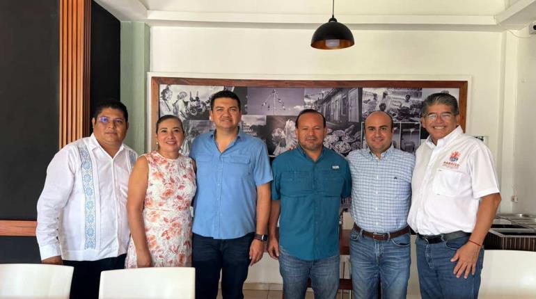 Se reúnen alcaldes de Cunduacán Comalcalco, Cárdenas, Paraíso, Jalpa de Méndez, Teapa y Jalapa