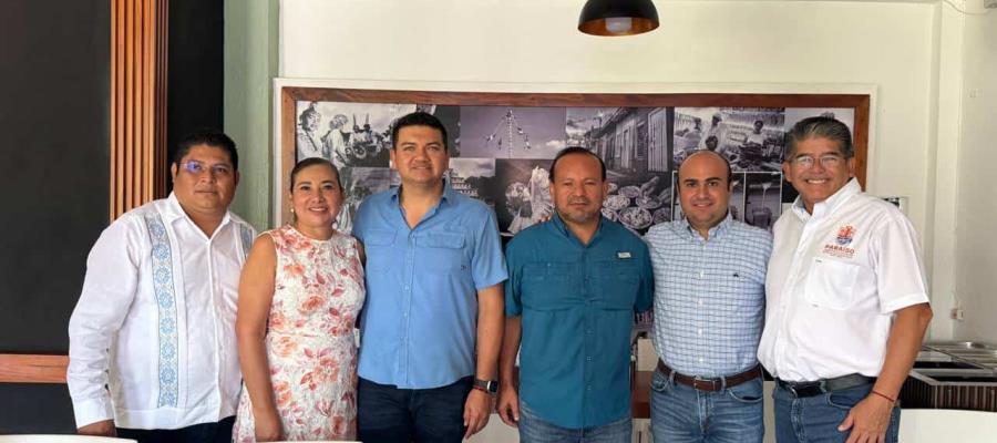 Se reúnen alcaldes de Cunduacán Comalcalco, Cárdenas, Paraíso, Jalpa de Méndez, Teapa y Jalapa Se reúnen alcaldes de Cunduacán Comalcalco, Cárdenas, Paraíso, Jalpa de Méndez, Teapa y Jalapa