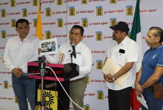 "No abandonaremos la lucha de la resistencia civil": PRD