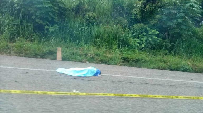Muere motociclista atropellado en Estación Chontalpa