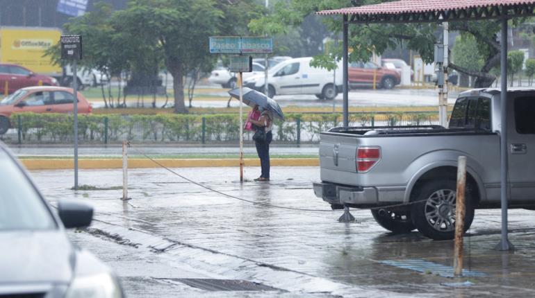 3 ondas tropicales provocarán lluvias durante esta semana en Tabasco: Conagua