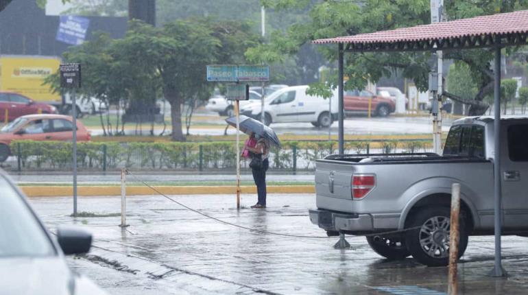 Lluvias de hasta 75 milímetros dejaría onda tropical en Tabasco este martes