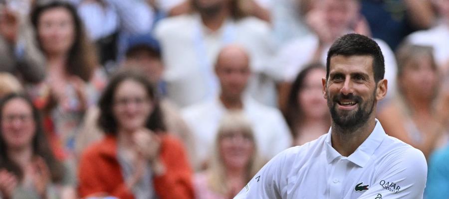Djokovic consigue su triunfo 100 en Wimbledon y clasifica a octavos Djokovic consigue su triunfo 100 en Wimbledon y clasifica a octavos