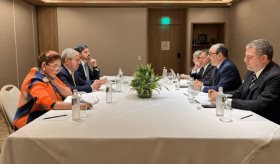 De la Fuente dialoga sobre el Plan México con el presidente del Banco de Desarrollo de América Latina y el Caribe