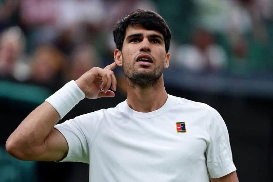 Por tercer año consecutivo, Carlos Alcaraz jugará los cuartos de final de Wimbledon Por tercer año consecutivo, Carlos Alcaraz jugará los cuartos de final de Wimbledon