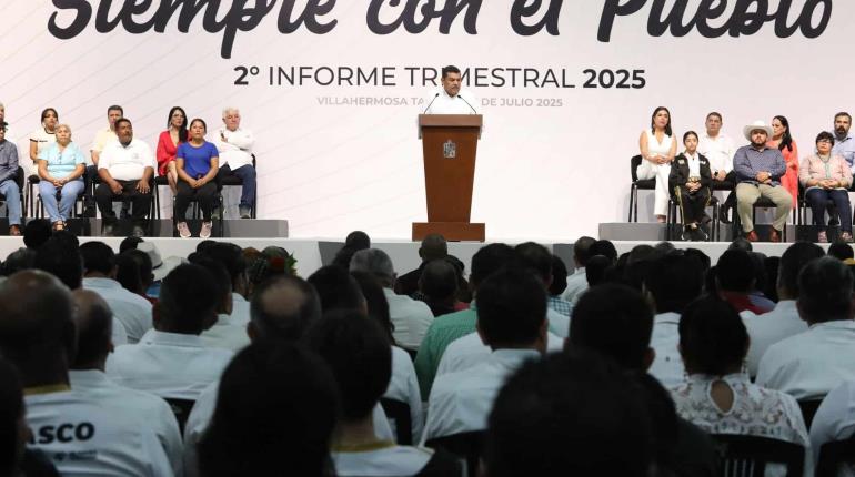 Tabasco respalda defensa de Sheinbaum a connacionales con programa "México te abraza": Gobernador