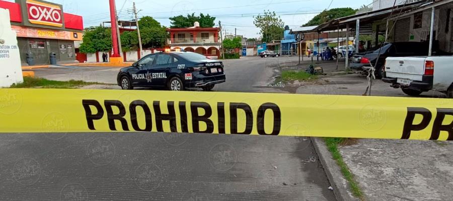 Lo ejecutan en la colonia Tamulté de las Barrancas, Centro Lo ejecutan en la colonia Tamulté de las Barrancas, Centro