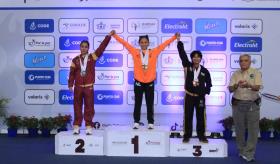 Tabasqueñas ganan oro, plata y bronce en levantamiento de pesas en la Olimpiada Nacional