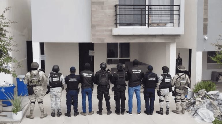 Aseguran 164 kilos de cristal en NL ligada a 2 sujetos detenidos días atrás