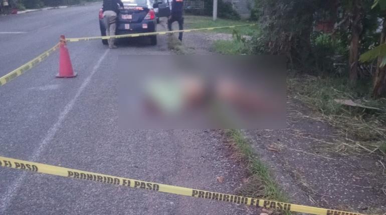 Lo encuentran sin vida, degollado y atado de manos en la Tacotalpa–Jalapa